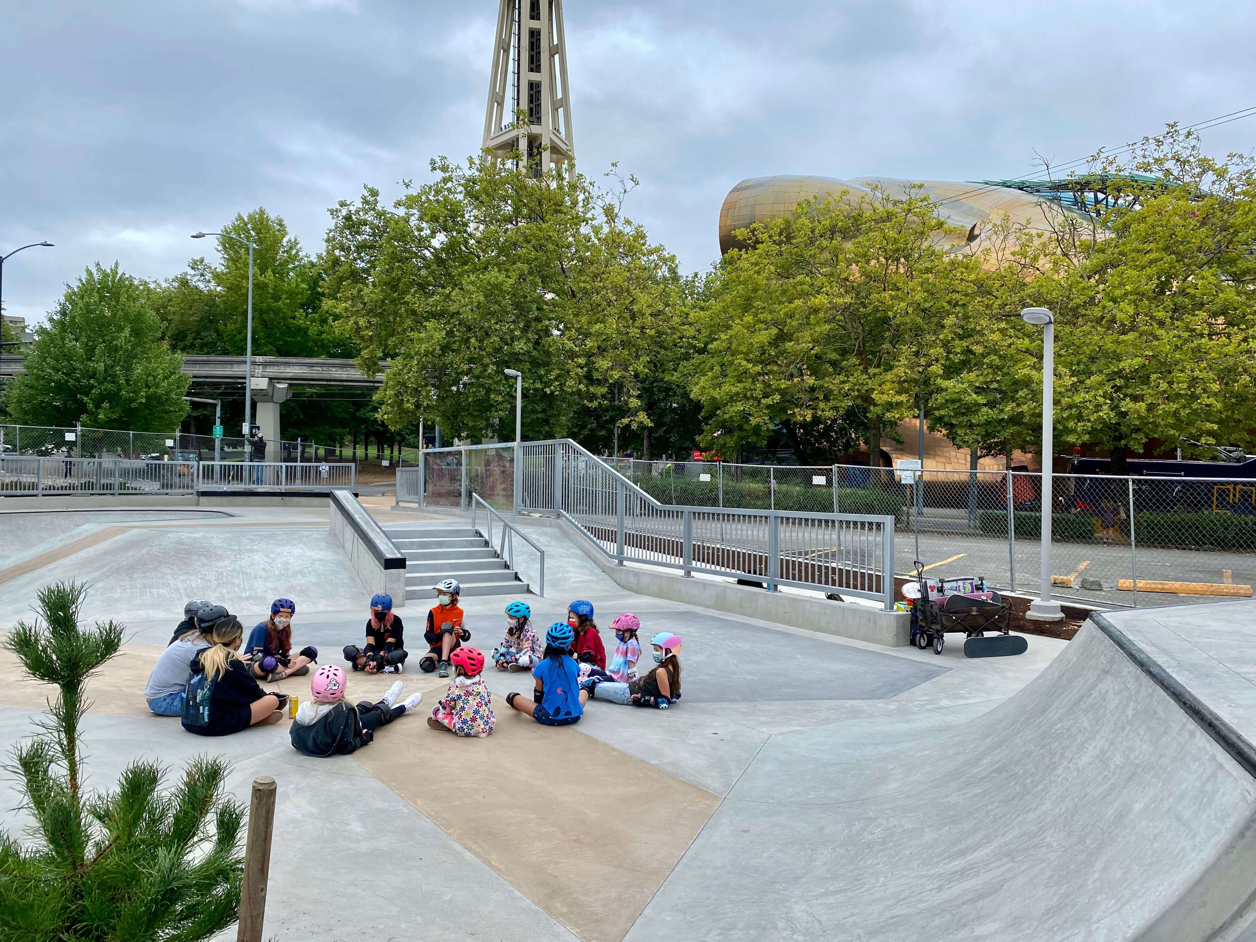 Seattle Center Skate Plaza - New Line Skateparks